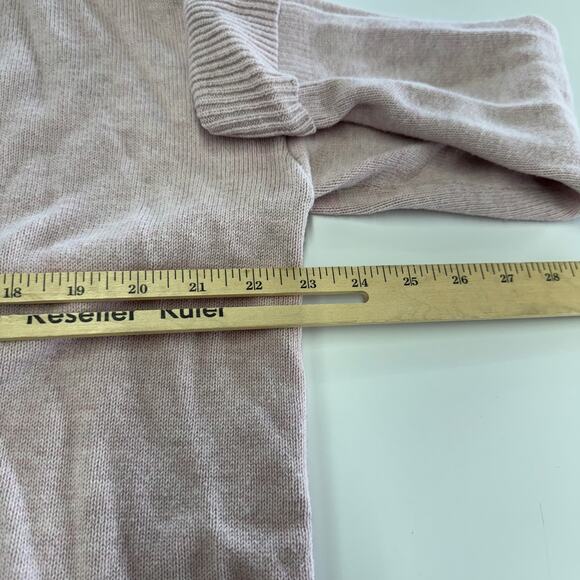 J.Jill Cardigan Womens Small Pink Ribbed Knit Open Front Sweater‎ Midi - Picture 8 of 9